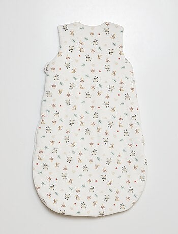 Mouwloze, warme babyslaapzak met print - TOG 3