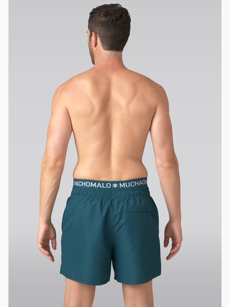 Muchachomalo maillot de bain avec boxer assorti Vert - Kiabi