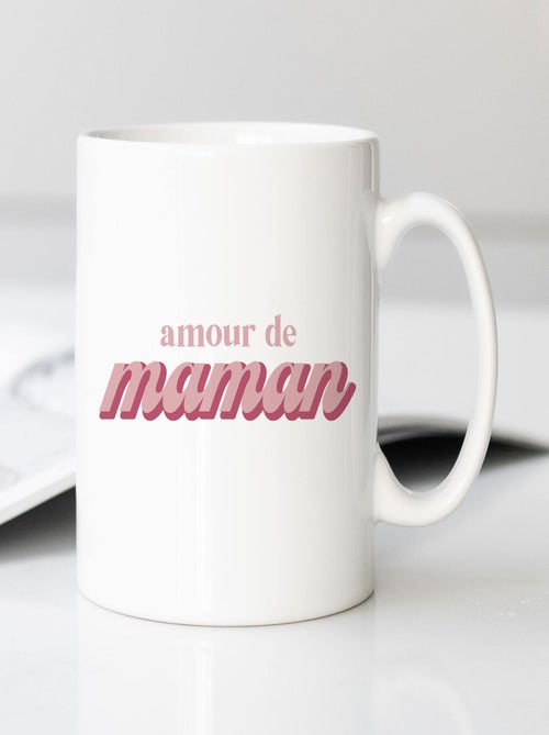 Mug AMOUR DE MAMAN - Kiabi Mug AMOUR DE MAMAN - Kiabi