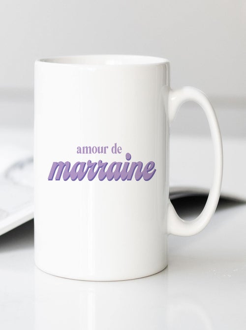 Mug AMOUR DE MARRAINE - Kiabi Mug AMOUR DE MARRAINE - Kiabi