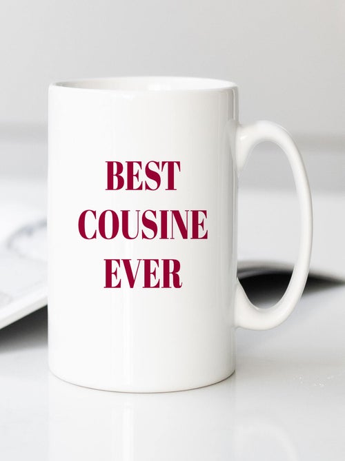 Mug BEST COUSINE EVER - Kiabi Mug BEST COUSINE EVER - Kiabi