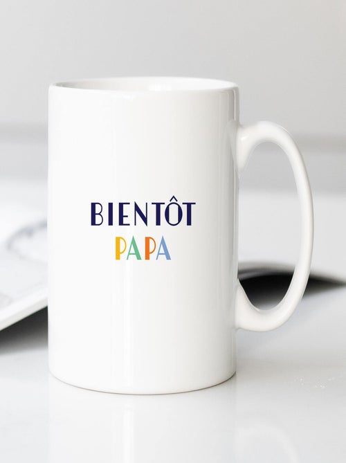 Mug BIENTÔT PAPA - Kiabi Mug BIENTÔT PAPA - Kiabi