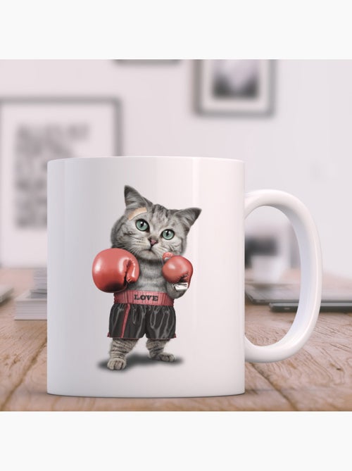 Mug BOXING CAT - Kiabi Mug BOXING CAT - Kiabi