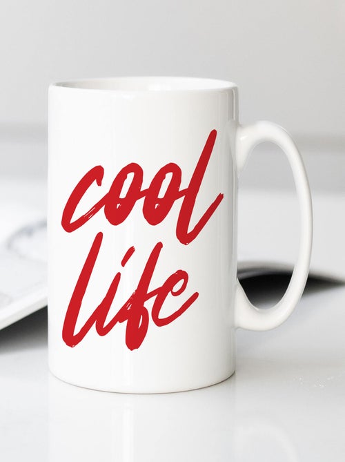 Mug COOL LIFE WAF - Kiabi Mug COOL LIFE WAF - Kiabi