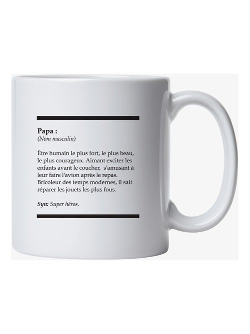 Mug DÉFINITION PAPA - Kiabi Mug DÉFINITION PAPA - Kiabi