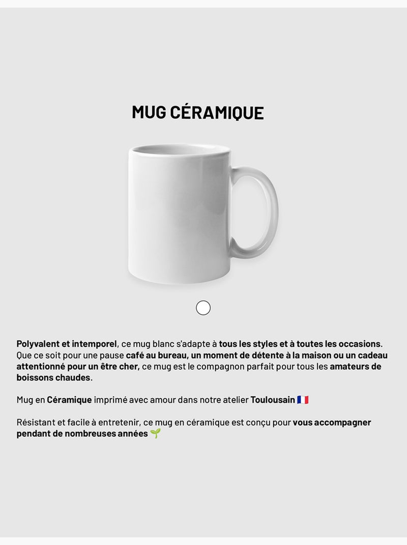 Mug DUCK BOUEE Blanc - Kiabi