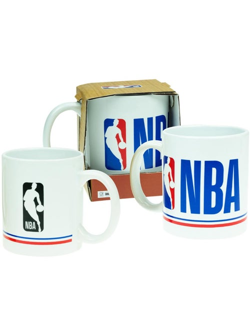 Mug en céramique NBA 350 ml avec logo, anse latérale - Kiabi Mug en céramique NBA 350 ml avec logo, anse latérale - Kiabi