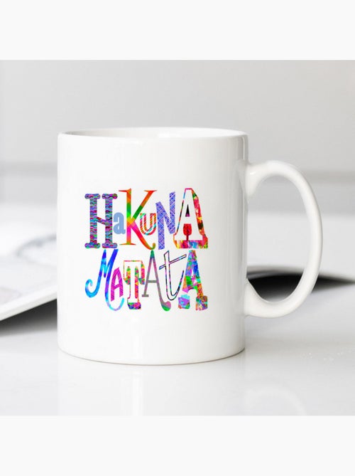 Mug HAKUNA MATATA COLOR - Kiabi Mug HAKUNA MATATA COLOR - Kiabi