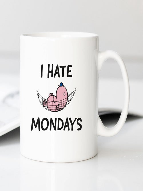 Mug I HATE MONDAYS - Kiabi Mug I HATE MONDAYS - Kiabi