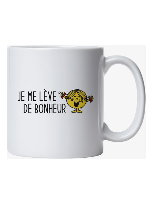 Mug JE ME LEVE DE BONHEUR - Kiabi Mug JE ME LEVE DE BONHEUR - Kiabi