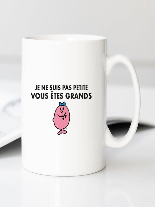 Mug JE NE SUIS PAS PETITE VOUS ETES GRANDS - Kiabi Mug JE NE SUIS PAS PETITE VOUS ETES GRANDS - Kiabi