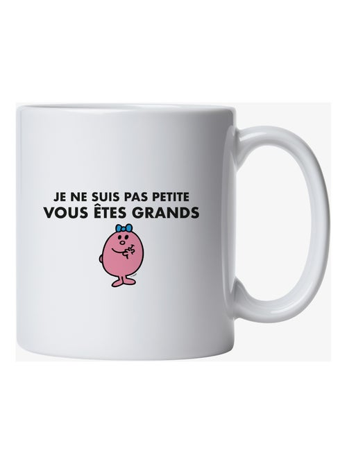 Mug JE NE SUIS PAS PETITE VOUS ETES GRANDS - Kiabi Mug JE NE SUIS PAS PETITE VOUS ETES GRANDS - Kiabi