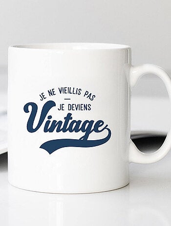 Mug JE NE VIEILLIS PAS JE DEVIENS VINTAGE