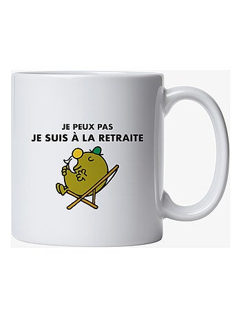 Mug JE PEUX PAS JE SUIS A LA RETRAITE