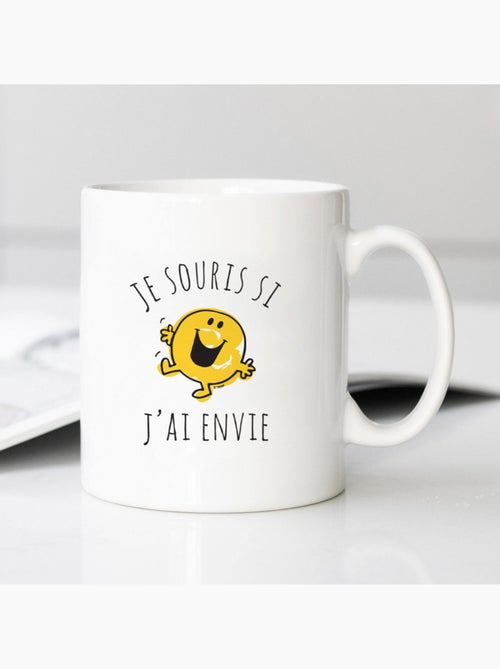 Mug JE SOURIS SI J'AI ENVIE - Kiabi Mug JE SOURIS SI J'AI ENVIE - Kiabi