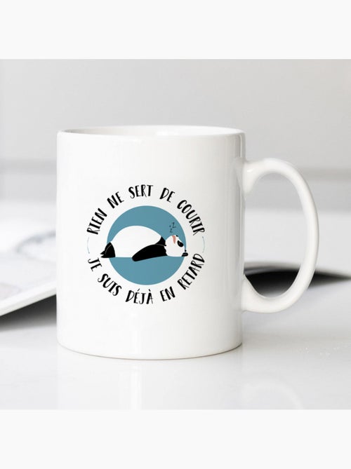 Mug JE SUIS DEJA EN RETARD - Kiabi Mug JE SUIS DEJA EN RETARD - Kiabi