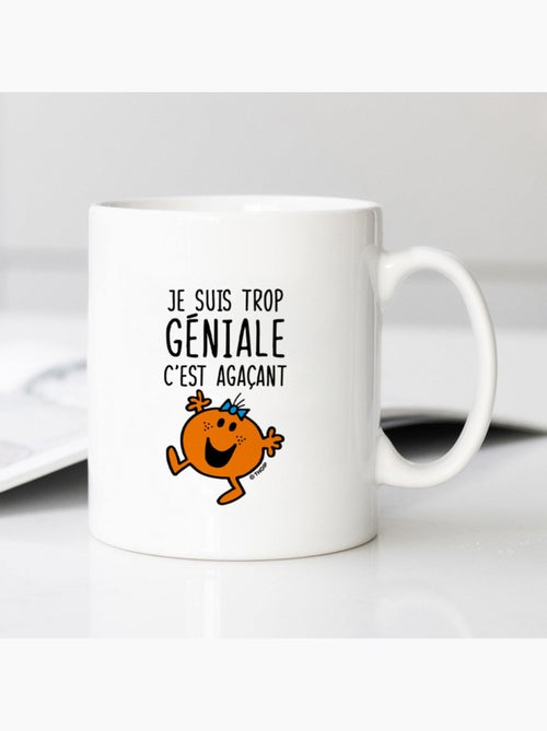 Mug JE SUIS TROP GÉNIALE C'EST AGAÇANT - Kiabi Mug JE SUIS TROP GÉNIALE C'EST AGAÇANT - Kiabi