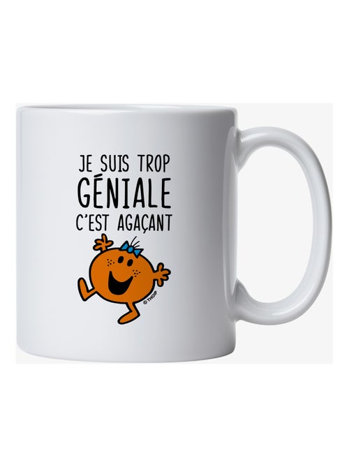 Mug JE SUIS TROP GÉNIALE C'EST AGAÇANT - Kiabi Mug JE SUIS TROP GÉNIALE C'EST AGAÇANT - Kiabi