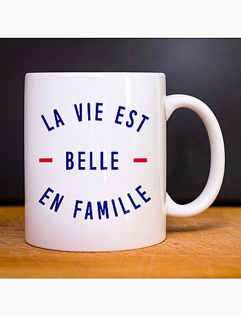 Mug LA VIE EST BELLE EN FAMILLE