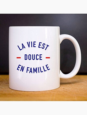 Mug LA VIE EST DOUCE EN FAMILLE