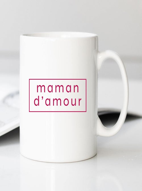 Mug MAMAN D AMOUR CADRE - Kiabi Mug MAMAN D AMOUR CADRE - Kiabi