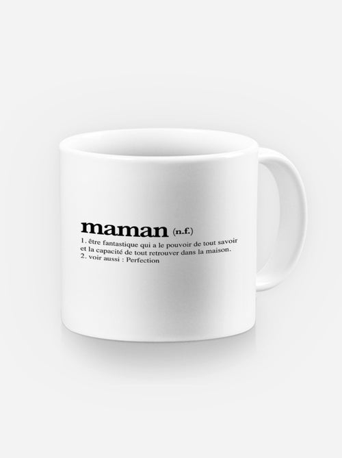 Mug MAMAN DEFINITION 2 - Kiabi Mug MAMAN DEFINITION 2 - Kiabi