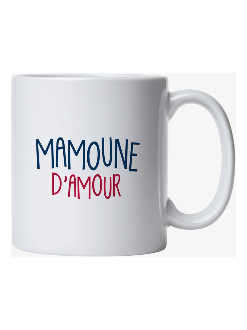 Mug MAMOUNE D'AMOUR Blanc - Kiabi