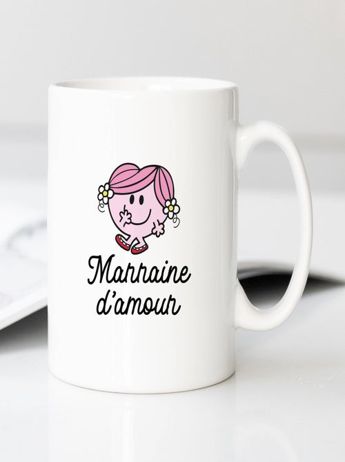 Mug MARRAINE D AMOUR COEUR - Kiabi Mug MARRAINE D AMOUR COEUR - Kiabi