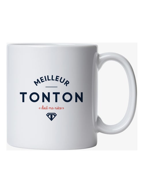 Mug MEILLEUR TONTON DIXIT MA NIECE - Kiabi Mug MEILLEUR TONTON DIXIT MA NIECE - Kiabi