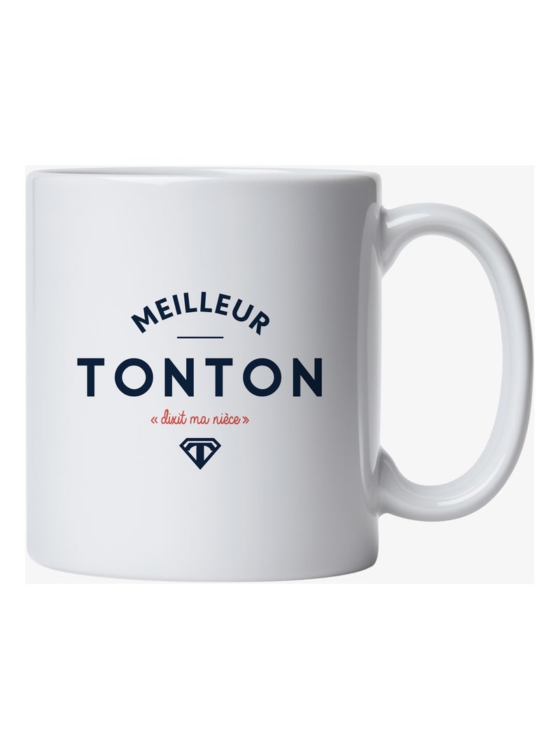 Mug MEILLEUR TONTON DIXIT MA NIECE Blanc - Kiabi