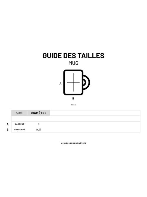 Mug MÈRE (VEILLEUSE) 2 - Kiabi Mug MÈRE (VEILLEUSE) 2 - Kiabi