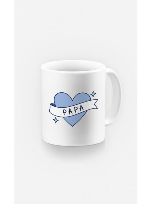 Mug PAPA COEUR RUBAN - Kiabi Mug PAPA COEUR RUBAN - Kiabi