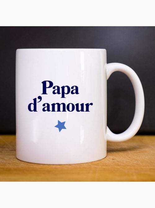Mug PAPA D'AMOUR 2 - Kiabi Mug PAPA D'AMOUR 2 - Kiabi