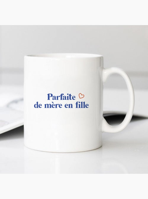 Mug PARFAITE DE MÈRE EN FILLE WAF - Kiabi Mug PARFAITE DE MÈRE EN FILLE WAF - Kiabi