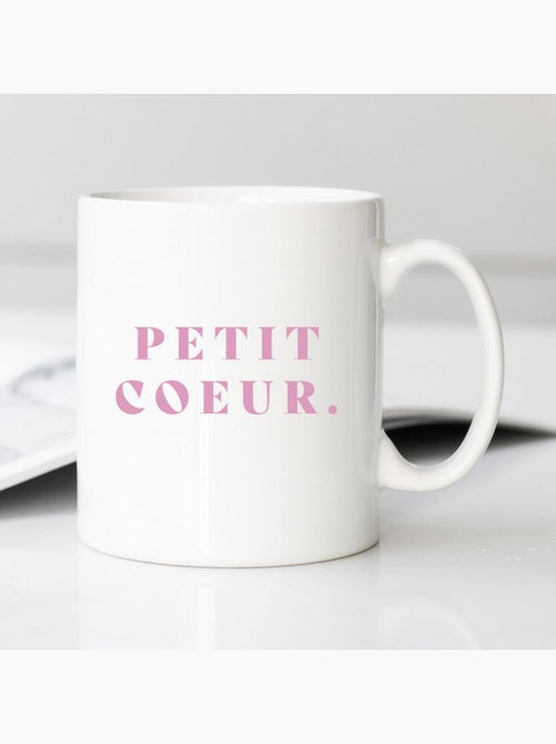 Mug PETIT COEUR ROSE WAF - Kiabi Mug PETIT COEUR ROSE WAF - Kiabi