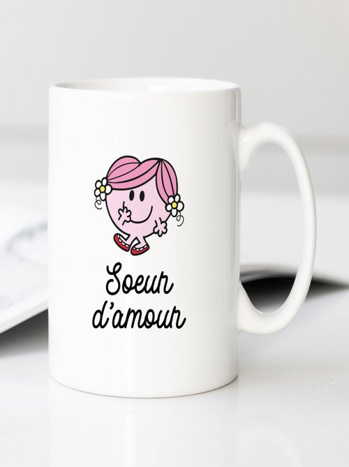 Mug SOEUR D AMOUR COEUR - Kiabi Mug SOEUR D AMOUR COEUR - Kiabi