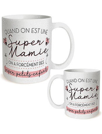 Mug Super Mamie Paillettes