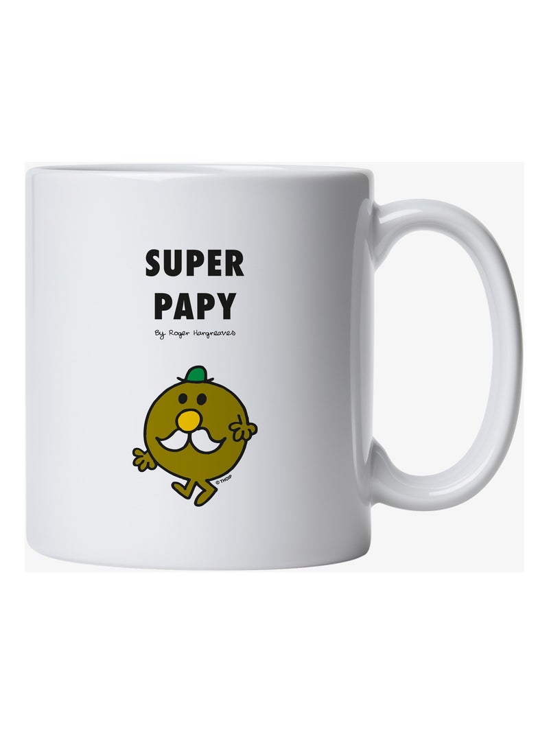 Mug SUPER PAPY MRMME Blanc - Kiabi