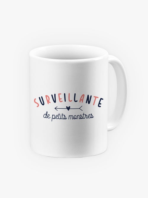 Mug SURVEILLANTE DE PETITS MONSTRES - Kiabi Mug SURVEILLANTE DE PETITS MONSTRES - Kiabi