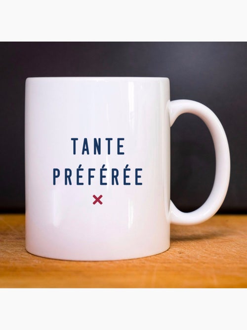 Mug TANTE PRÉFÉRÉE X CŒUR WAF - Kiabi Mug TANTE PRÉFÉRÉE X CŒUR WAF - Kiabi