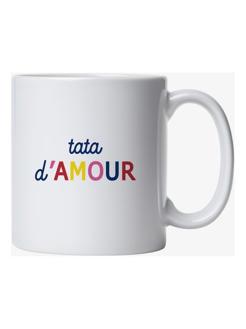 Mug TATA D'AMOUR COLORÉE WAF - Kiabi Mug TATA D'AMOUR COLORÉE WAF - Kiabi