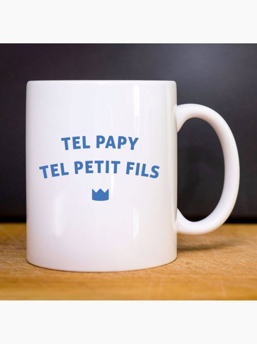 Mug TEL PAPY TEL PETIT FILS WAF - Kiabi Mug TEL PAPY TEL PETIT FILS WAF - Kiabi