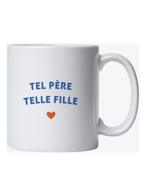 Mug TEL PÈRE TELLE FILLE CŒUR - Kiabi Mug TEL PÈRE TELLE FILLE CŒUR - Kiabi