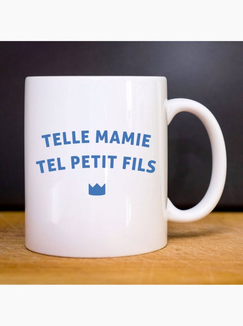 Mug TELLE MAMIE TEL PETIT-FILS WAF - Kiabi Mug TELLE MAMIE TEL PETIT-FILS WAF - Kiabi