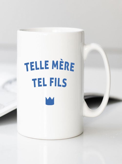 Mug TELLE MÈRE TEL FILS CŒUR - Kiabi Mug TELLE MÈRE TEL FILS CŒUR - Kiabi