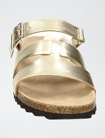 Mules à brides brillantes
