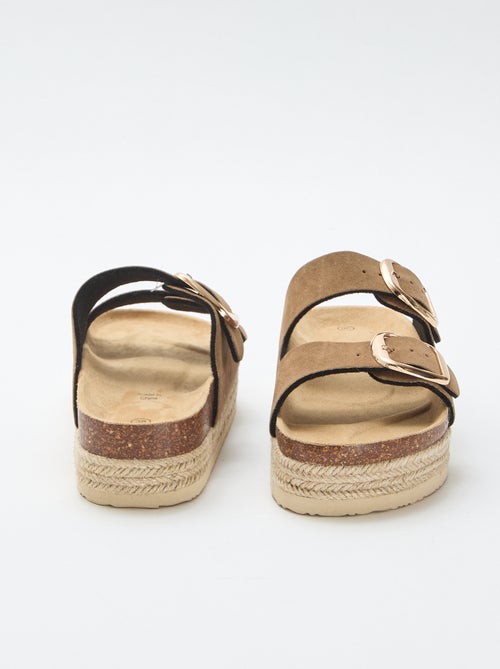 Mules à double bride - Kiabi