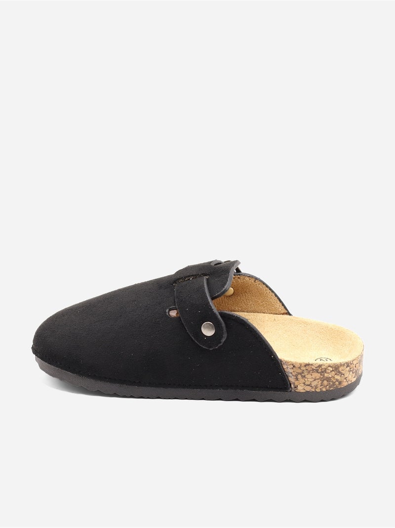 Mules à enfiler Noir - Kiabi