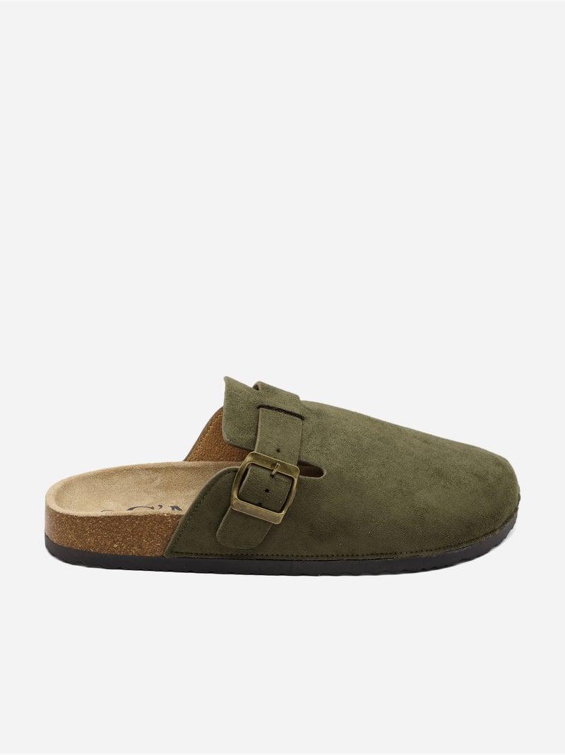 Mules à enfiler Vert - Kiabi