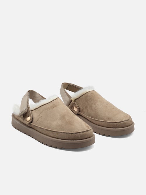 Mules à fausse fourrure - Kiabi Mules à fausse fourrure - Kiabi